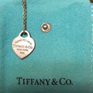 Please Return to Tiffany & Co Heart Necklace